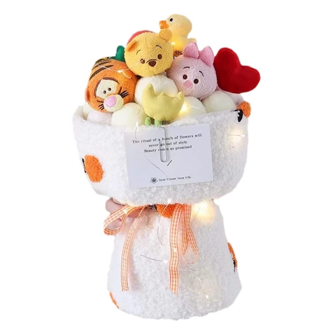 Amazon｜ぬいぐるみ花束 フラワー かわいい 枯れない花 造花 贈り物